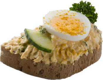 Tojássaláta curryvel